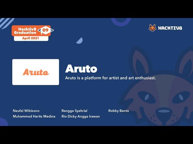Aruto - Full Stack JavaScript Bootcamp Portfolio