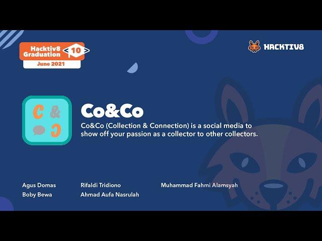 Co&Co - Full Stack JavaScript Bootcamp Portfolio